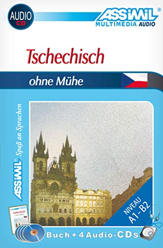 Assimil Tschechisch ohne Mühe; Assimil Cesky bez nesnazi pro Nemec, Lehrbuch und 4 CD-Audio: Selbstlernkurs in deutscher Sprache, Lehrbuch + 4 Audio-CDs (Senza sforzo) von Assimil-Verlag GmbH